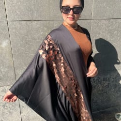 Arabic satin kaftan