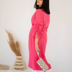 Maria cardigan in hot pink