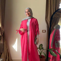 Maria cardigan in hot pink