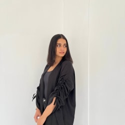 Maria cardigan in black