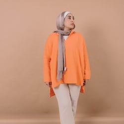 Ellen top in orange 