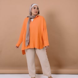 Ellen top in orange 