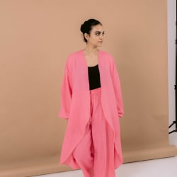 Flowy set in pink