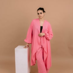Flowy set in pink