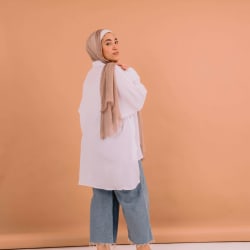Ellen top in white 