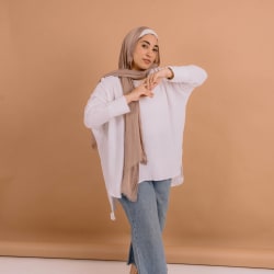 Ellen top in white 