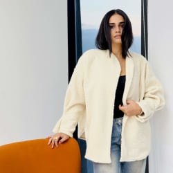 Angelic jacket in off white 