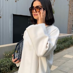 Miren top in white 