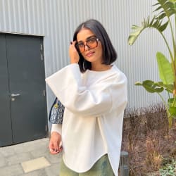 Miren top in white 
