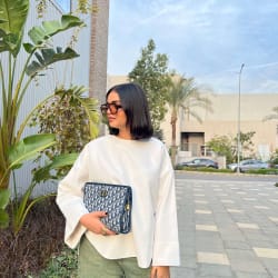 Miren top in white 