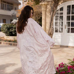 Crushed kimono - Blush pink 