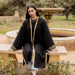 Arabic calligraphy kaftan
