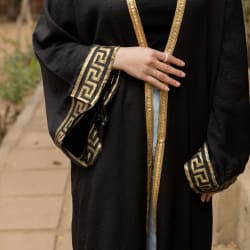  geomitric Calligraphy kaftan 