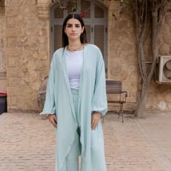 Flowy set - Icy mint green 