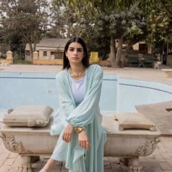 Flowy set - Icy mint green 