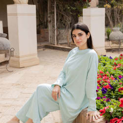 Sophia set - Icy mint green