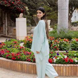 Sophia set - Icy mint green