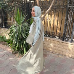 Flowy cardigan in olive 