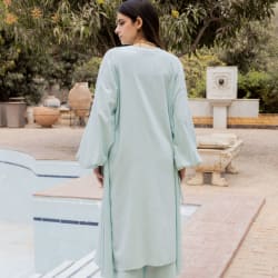 Flowy l cardigan -  ice mint 
