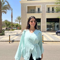 The Ribbon blouse - Mint