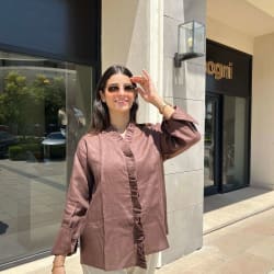 Mocha breeze shirt