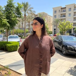 Mocha breeze shirt
