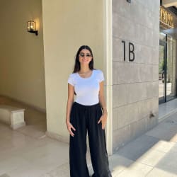 Flowy pants - black