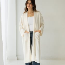 The knit cardigan-offwhite 