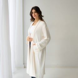 The knit cardigan-offwhite 