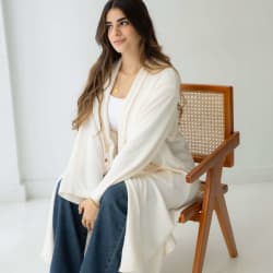 The knit cardigan-offwhite 