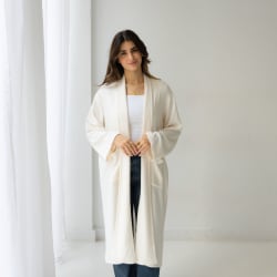 The knit cardigan-offwhite 