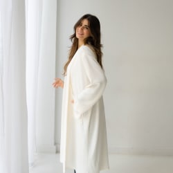 The knit cardigan-offwhite 