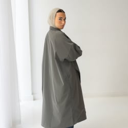 The waterproof coat-Grey
