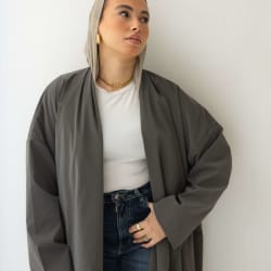 The waterproof coat-Grey