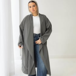 The waterproof coat-Grey