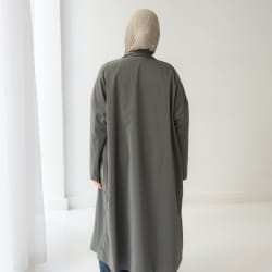 The waterproof coat-Grey