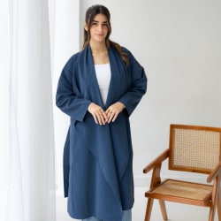 The waterproof coat-Navy