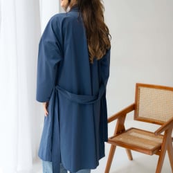 The waterproof coat-Navy