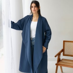 The waterproof coat-Navy