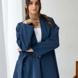 The waterproof coat-Navy