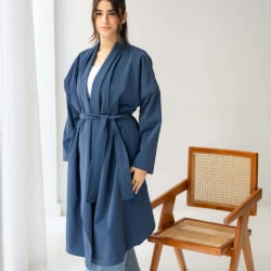 The waterproof coat-Navy