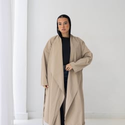 The waterproof coat-Beige