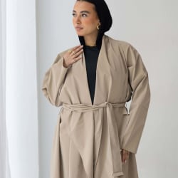 The waterproof coat-Beige