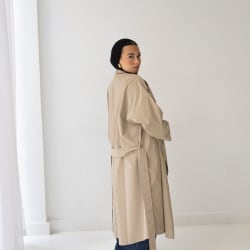 The waterproof coat-Beige