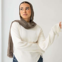 Everyday knit top- off white