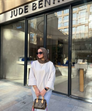 Miren top in white 