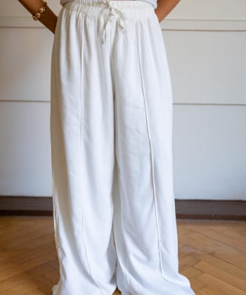Flowy  pants -  white 
