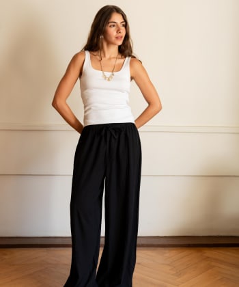 Flowy pants - black