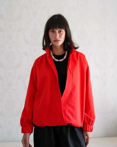The iconic jacket-Red