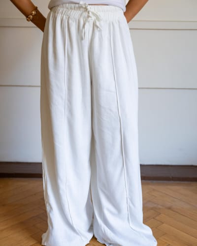 Flowy  pants -  white 